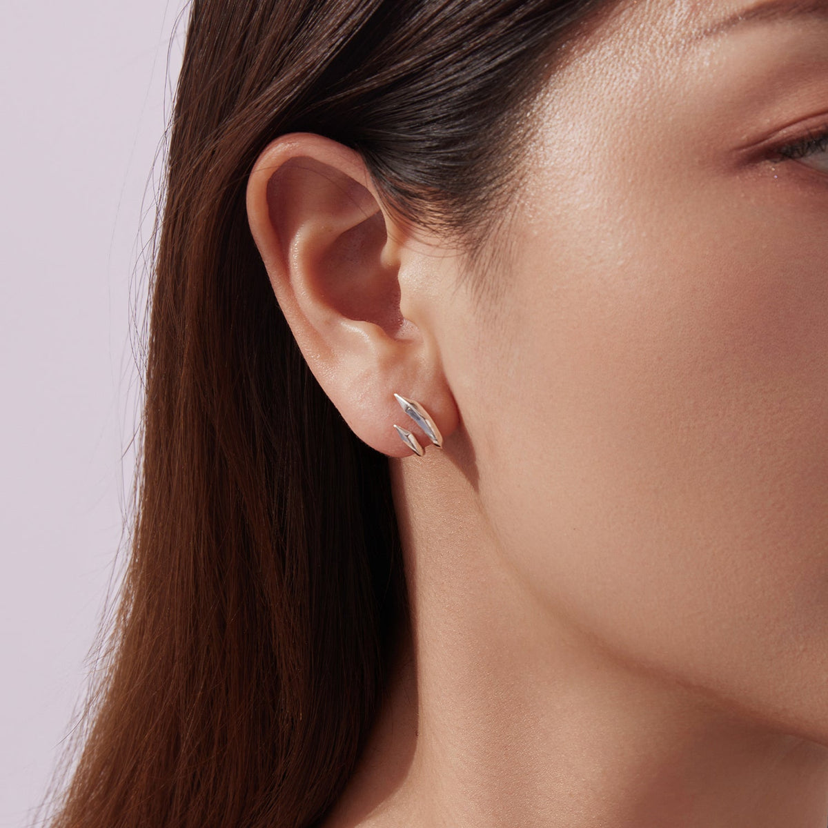 Sterling Silver Oxidized Earrings