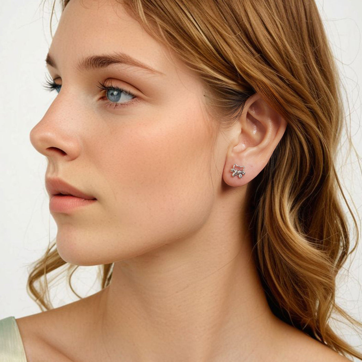 Sterling Silver Oxidized Earrings