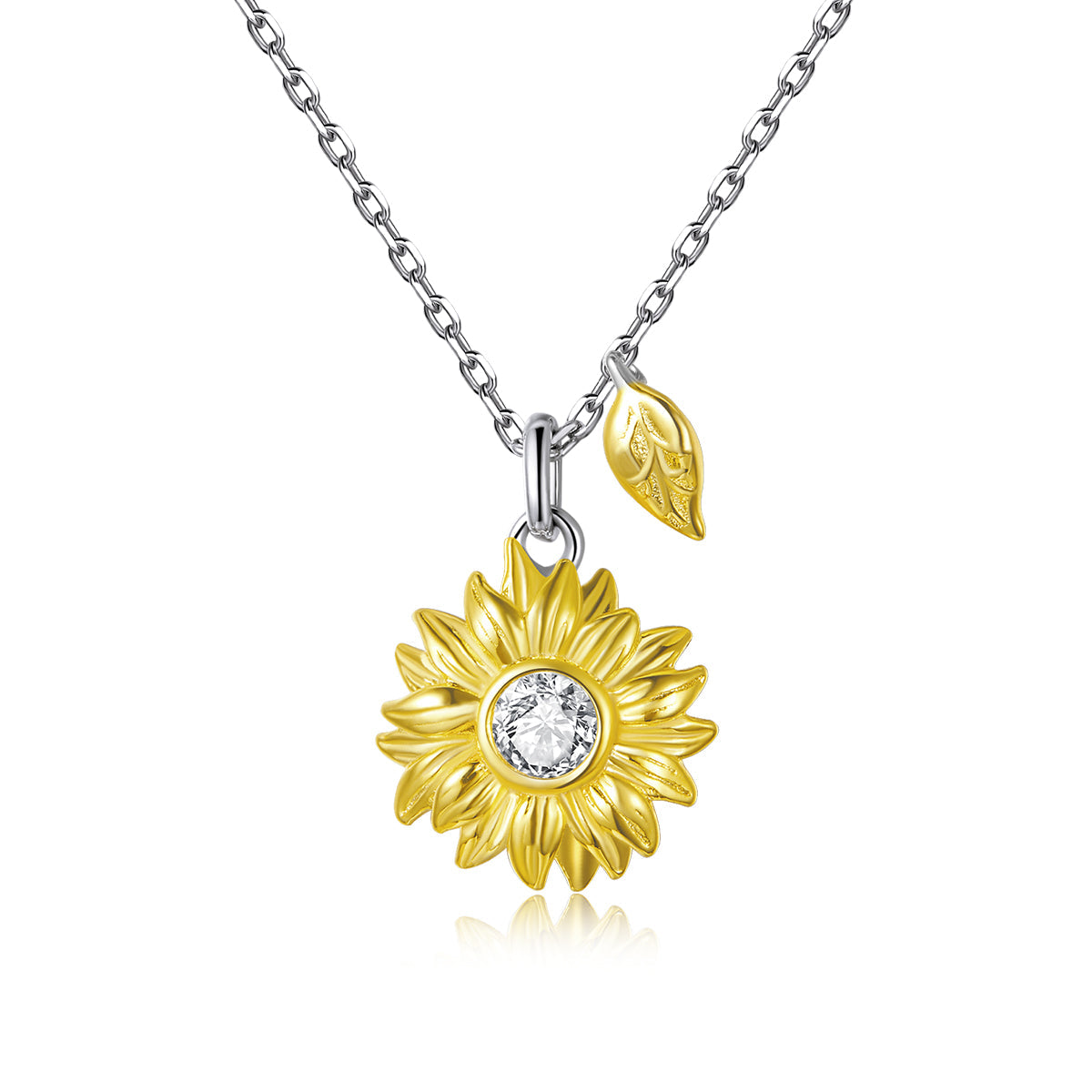 Sterling Silver Pavé CZ Adjustable Necklace