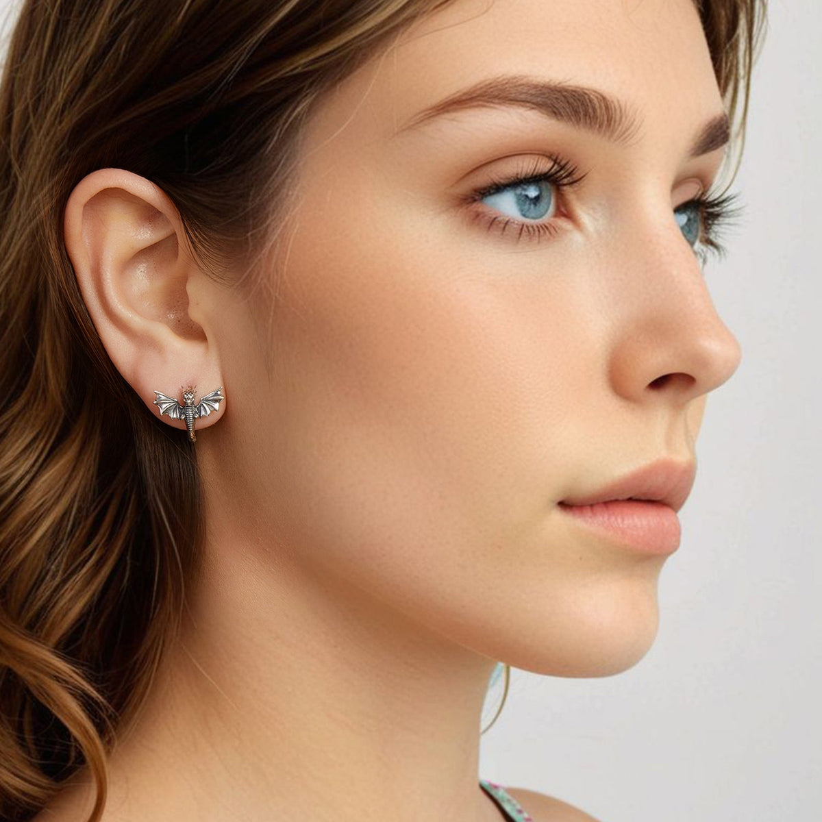 Sterling Silver Oxidized Silver Earrings
