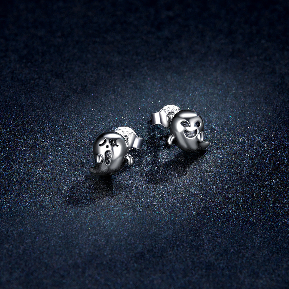 Sterling Silver Oxidized Earrings