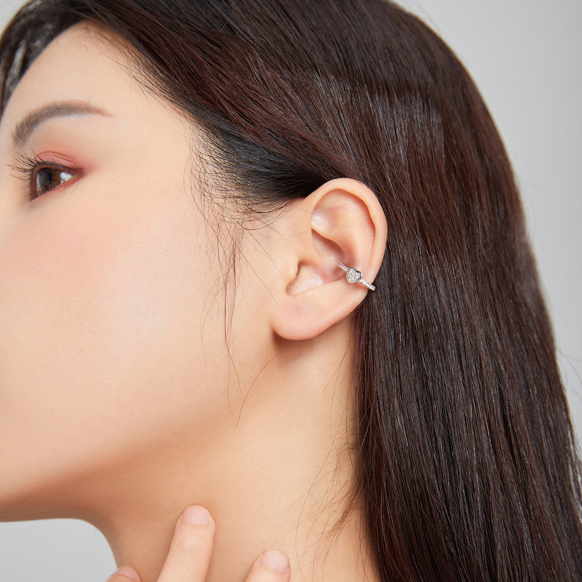 Sterling Silver Pavé Cubic Zirconia Earrings