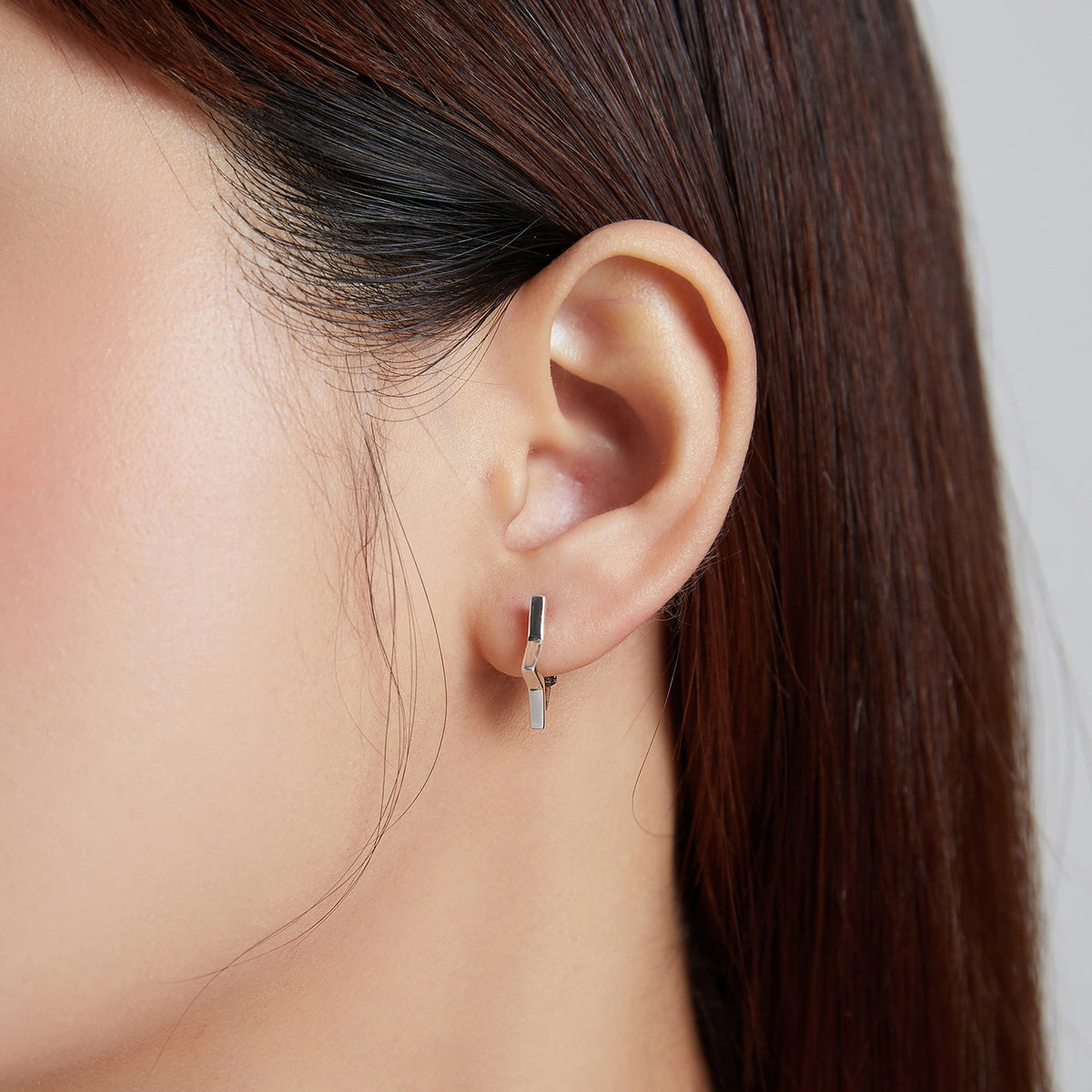 Sterling Silver Oxidized Earrings