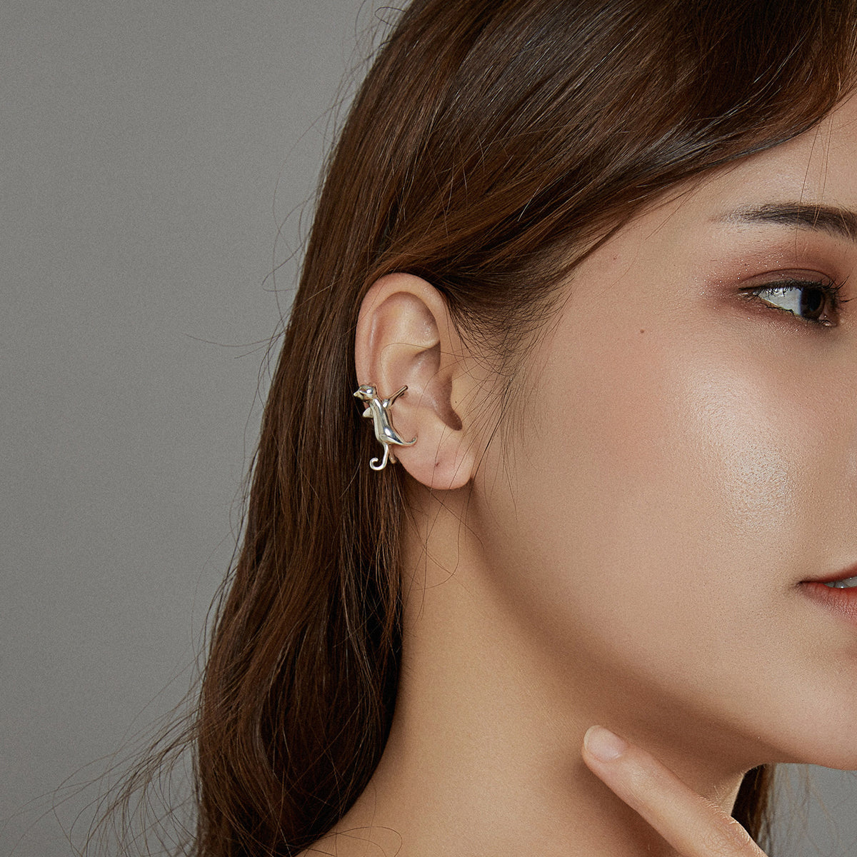 Sterling Silver Oxidized Earrings