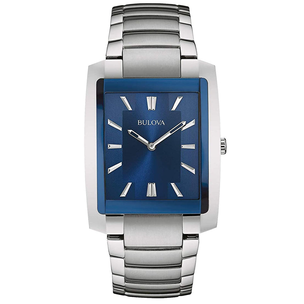 Bulova Classic Blue Stainless Steel Watch