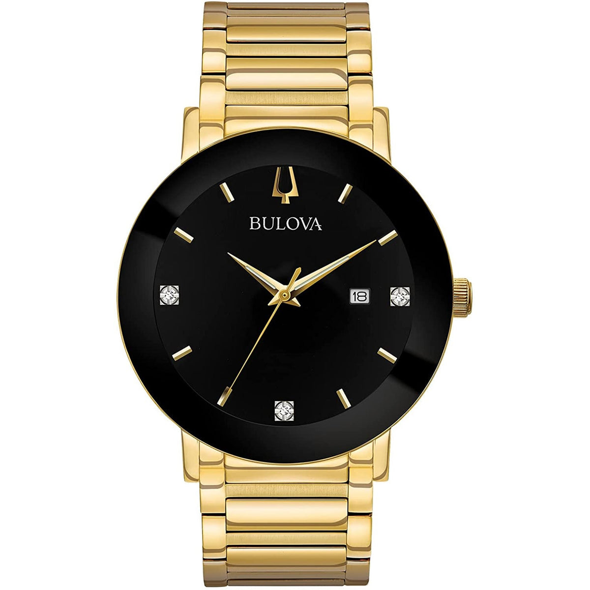 Bulova Modern Gold Stainless Steel Watch
