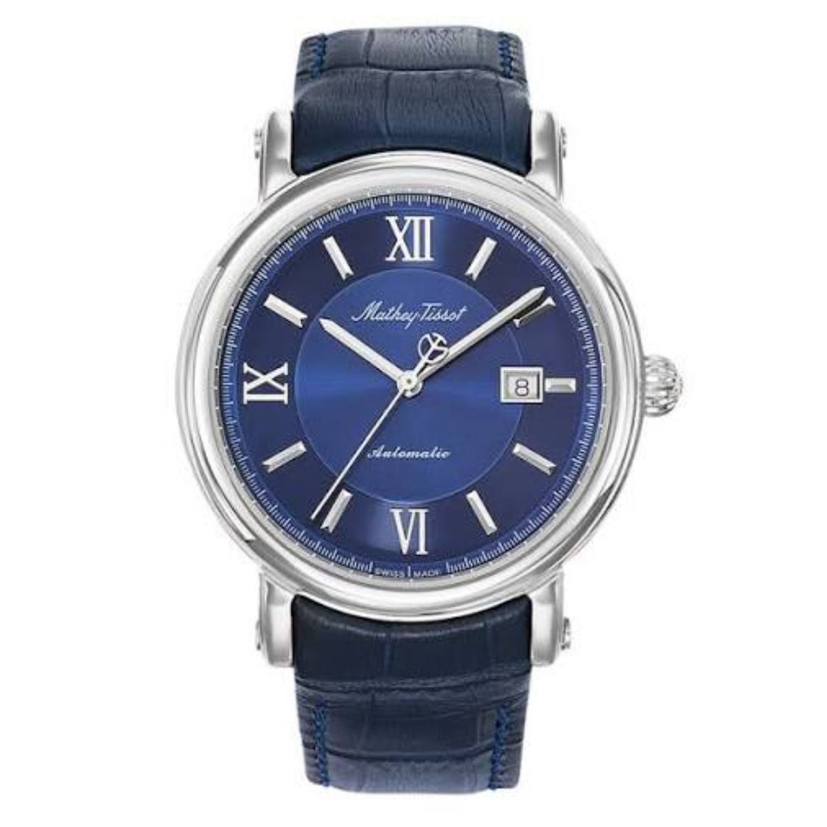 Tissot Renaissance Blue Leather Watch