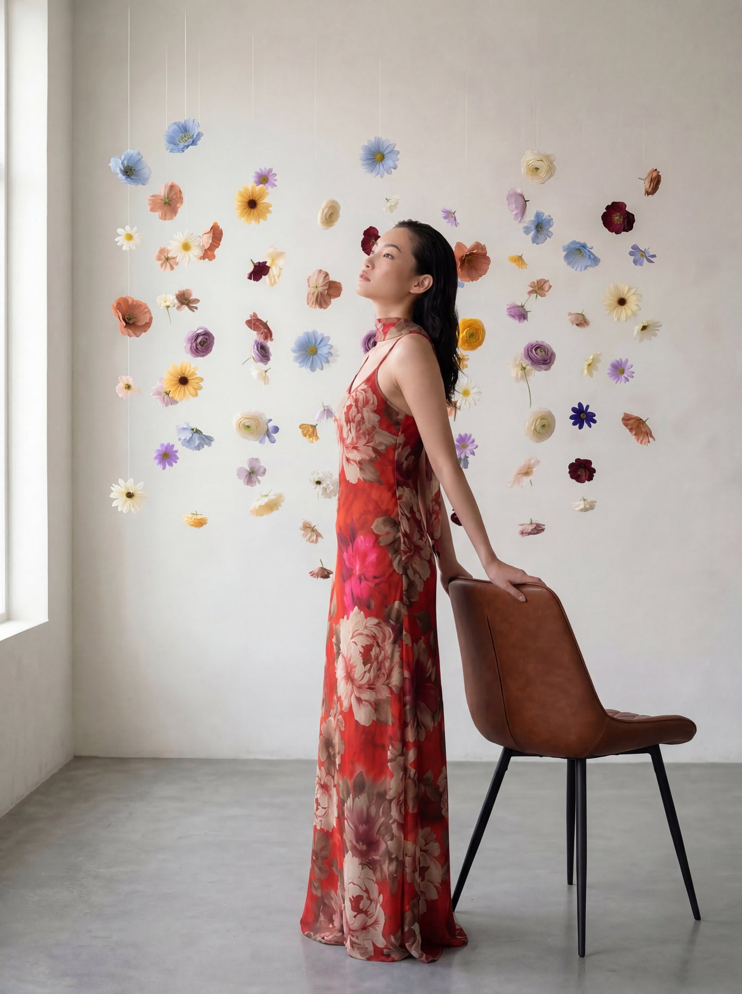 Silk Slip Bias Gown