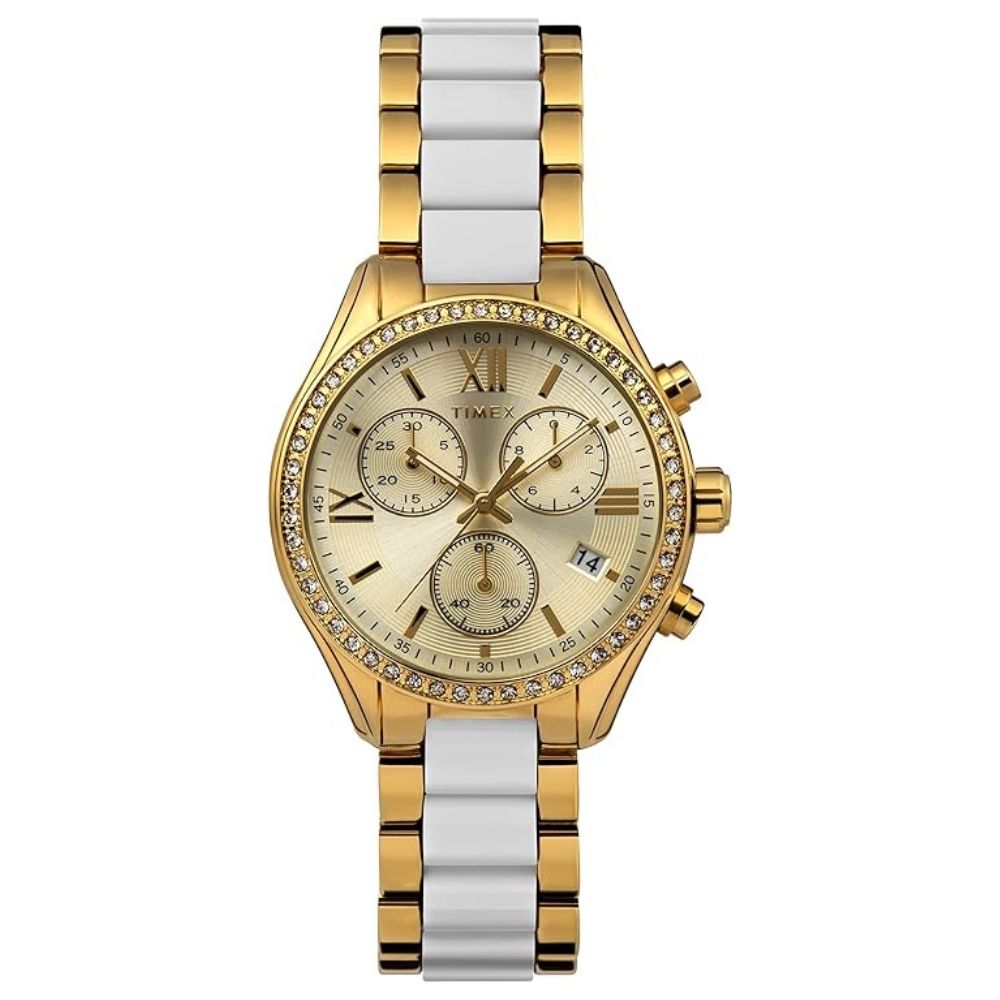 Timex Classic Gold-Tone Stainless Steel Watch