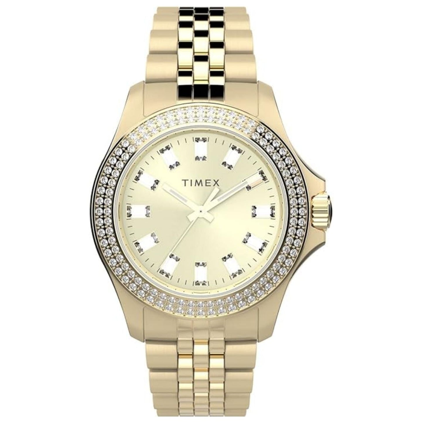 Classic Gold-Tone Stainless Steel Watch