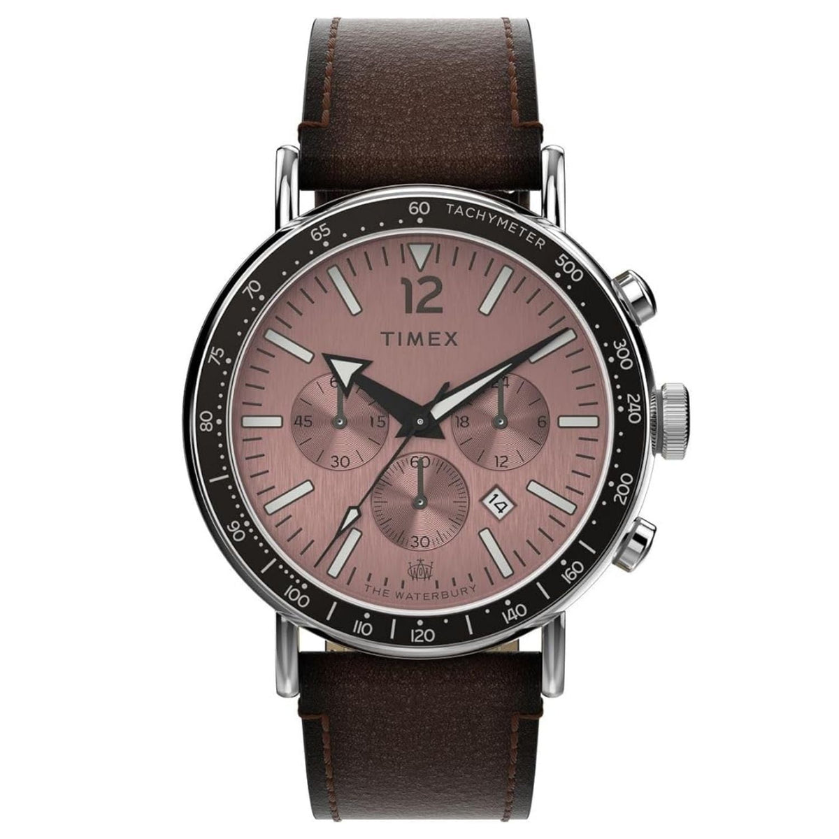 Timex Classic Rose Gold-Tone Leather Watch