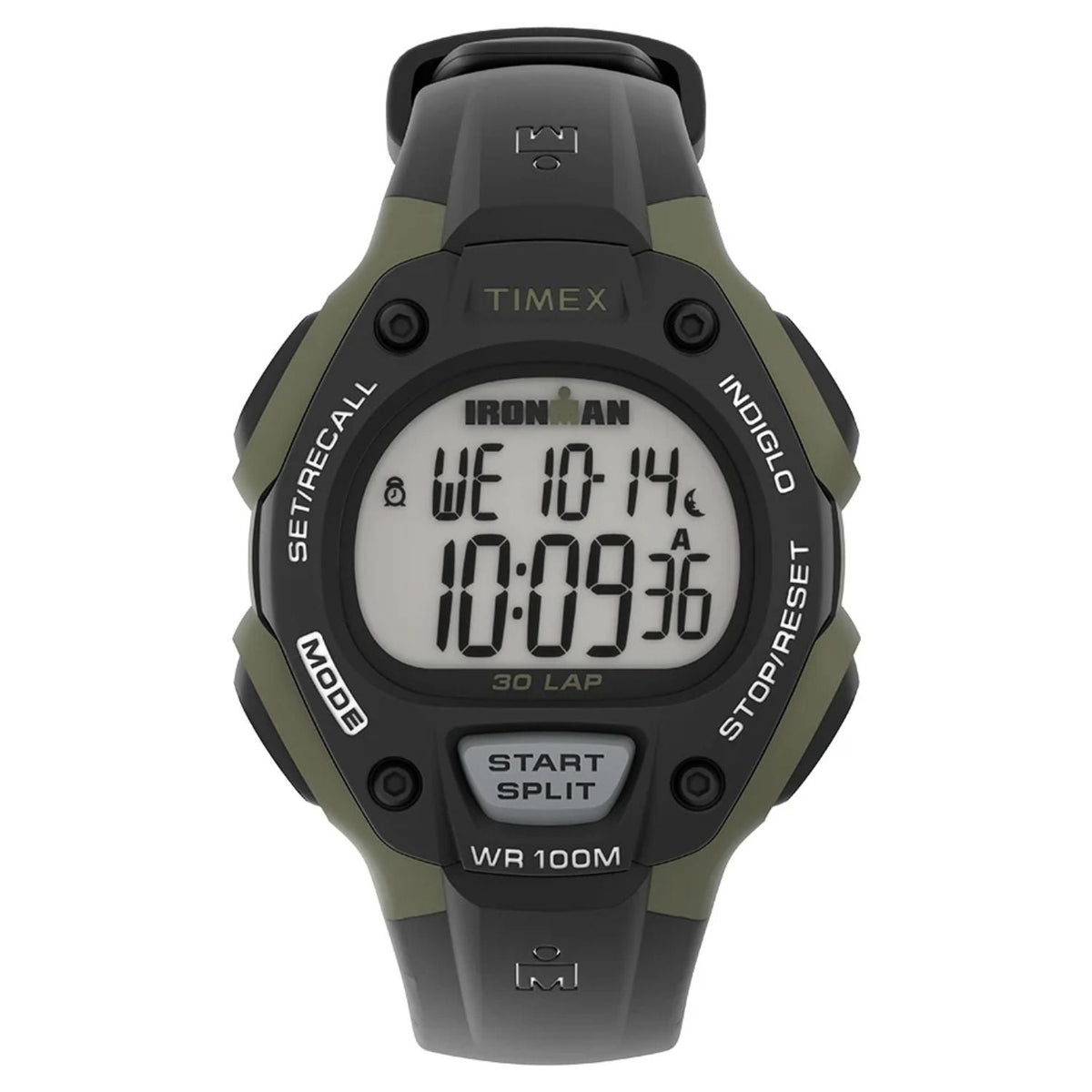 Timex Ironman Black Resin Digital Watch