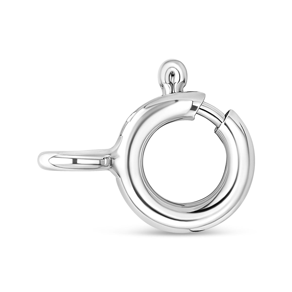 .925 Sterling Silver Diamond Pug Dog Pendant Necklace