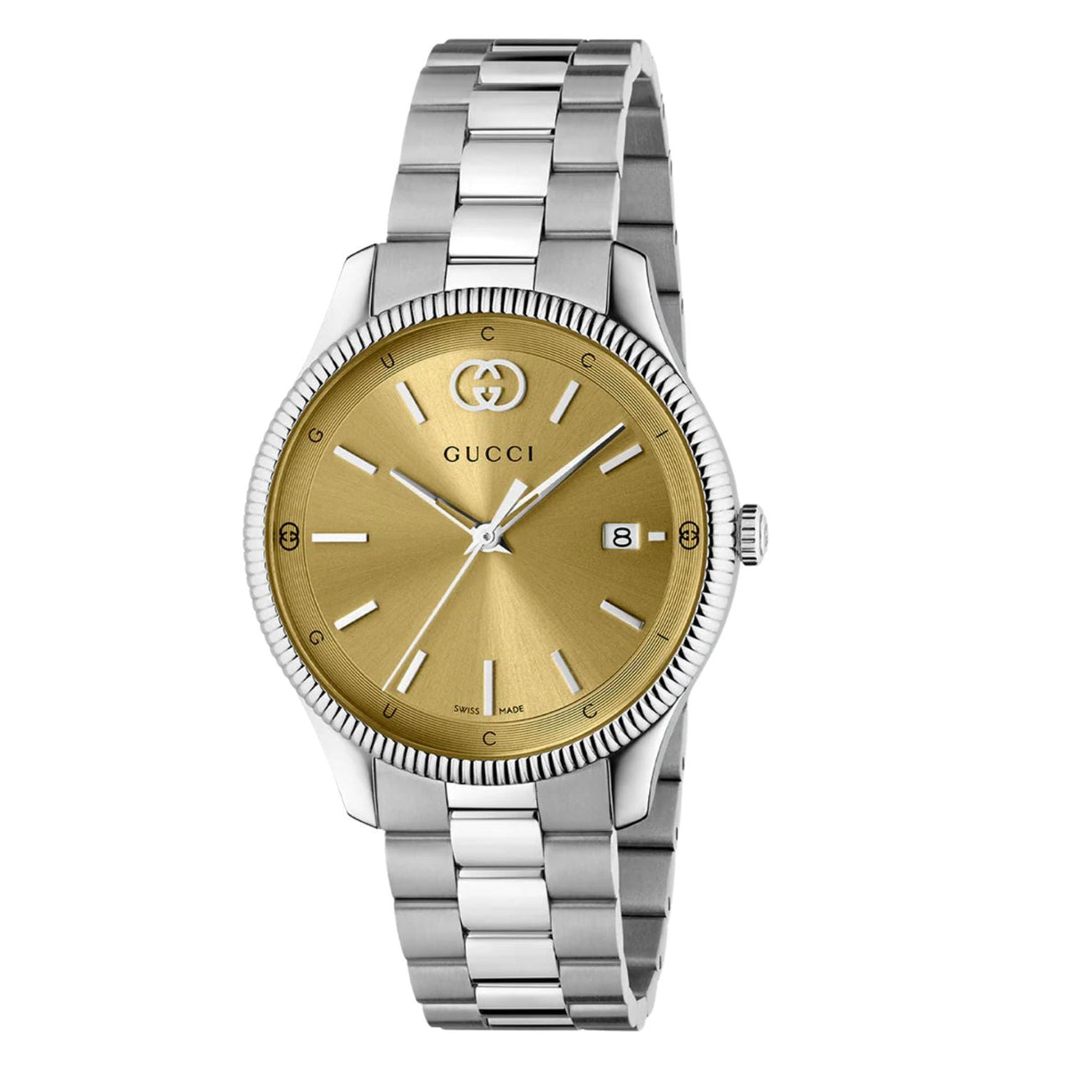 Gucci G-Timeless Classic Gold Stainless Steel Watch