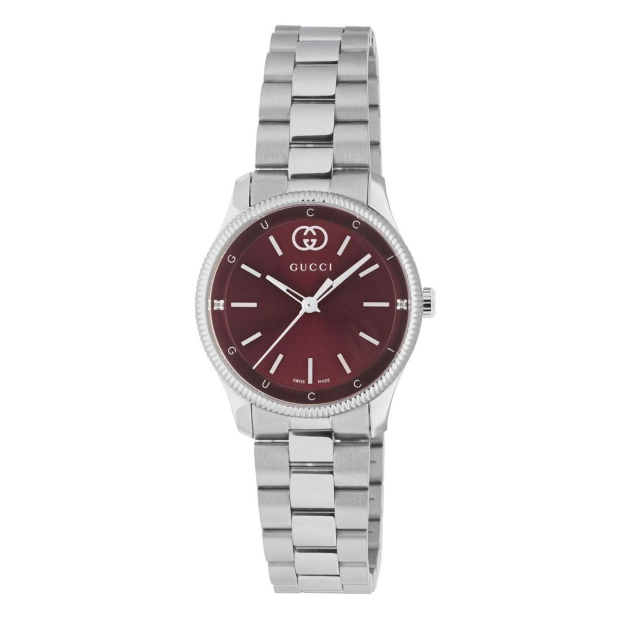 Gucci G-Timeless Red Stainless Steel Watch