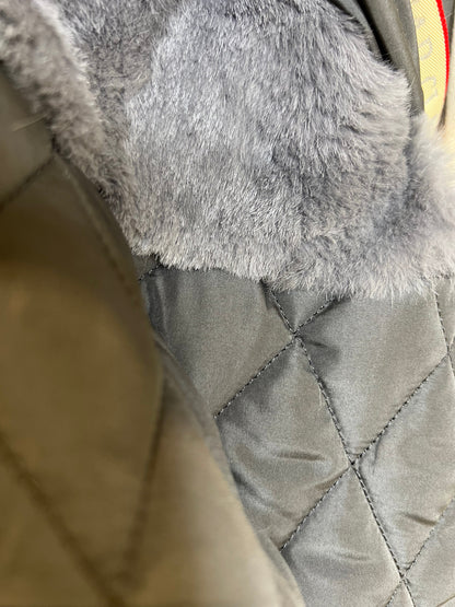 Silver Fox Fully Lined Hood Rabbit Insulated Parka