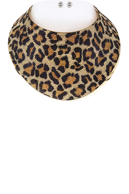 Crystal Collar Necklace Set - Undeniably LUXE