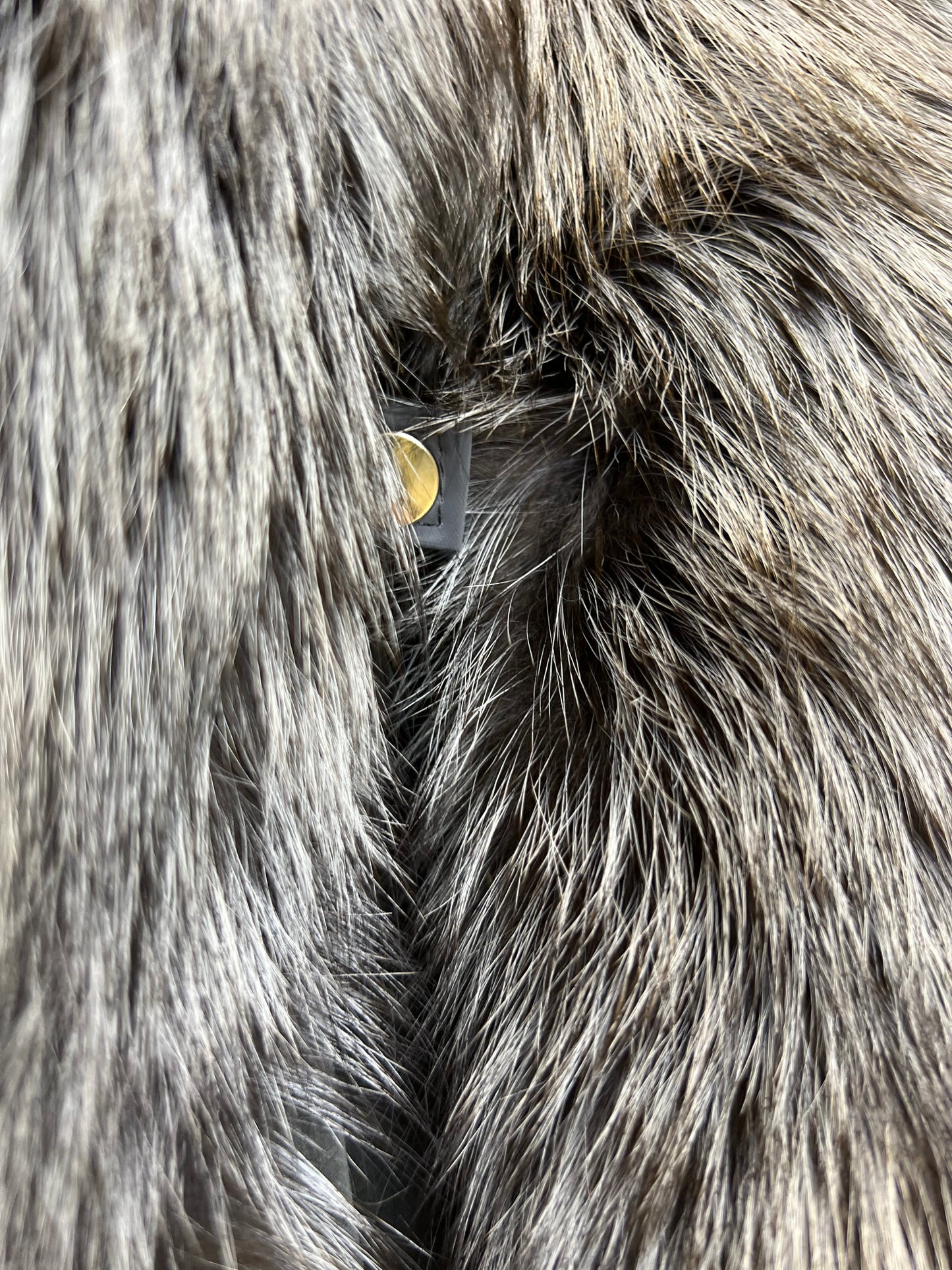 Silver Fox Fully Lined Hood Rabbit Insulated Parka