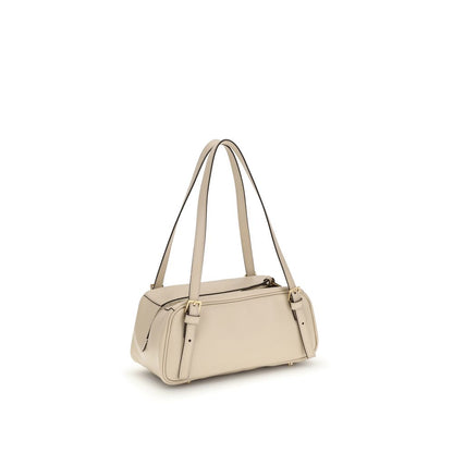 Beige Lamb Ovis Aries Aries Shoulder Bag