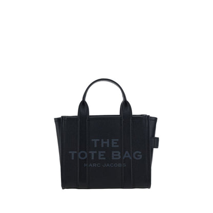 Marc Jacobs The Small Tote Bag in Black Grained Leather