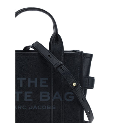 Marc Jacobs The Small Tote Bag in Black Grained Leather