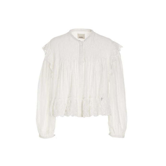 White Viscose Top