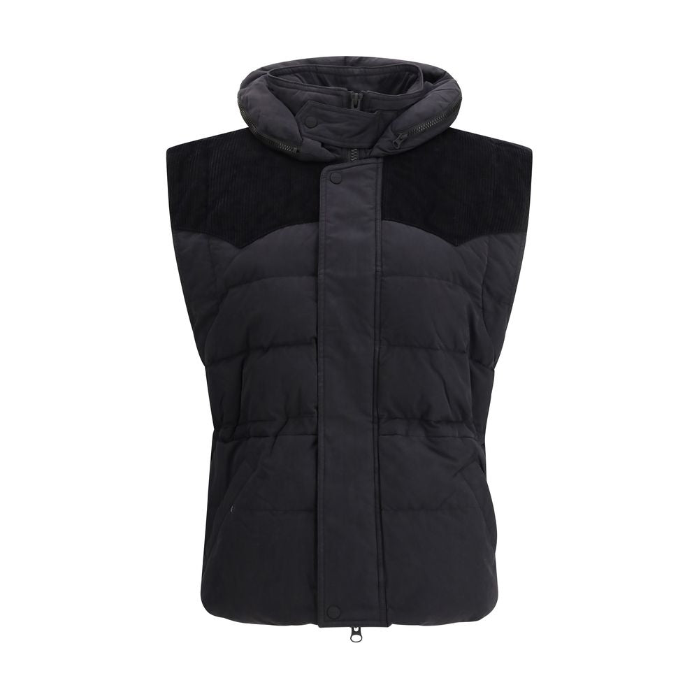 Isabel Marant Étoile Olfa Black Padded Gilet
