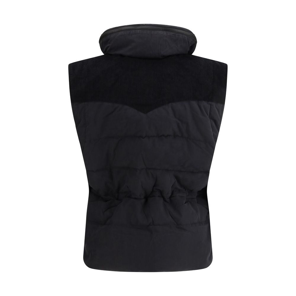 Isabel Marant Étoile Olfa Black Padded Gilet