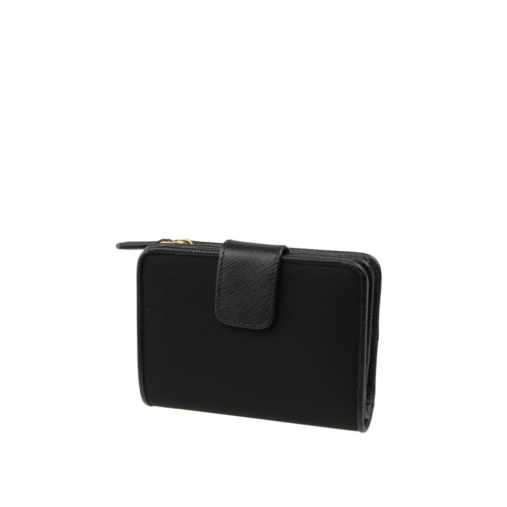 Prada Re-Nylon Black Triangle-Logo Wallet