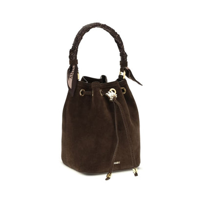 Brown Calf Leather Bos Taurus Backet Bag