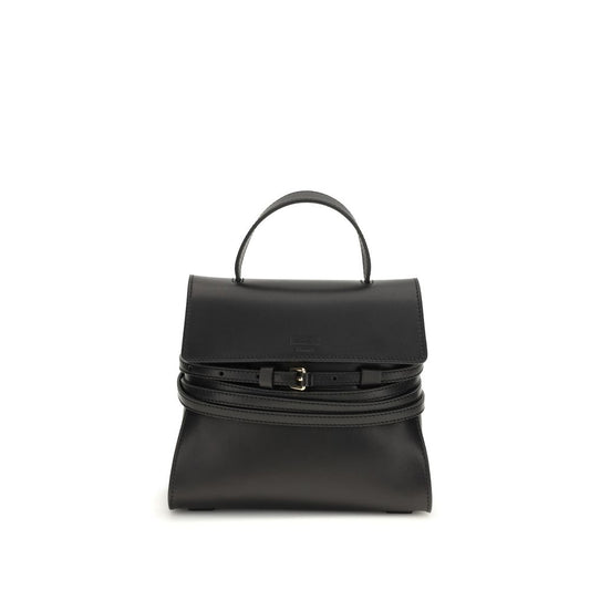 Black Calf Leather Bos Taurus Handbag