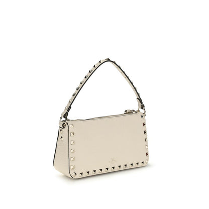 Small Rockstud Grainy Calfskin Crossbody Bag