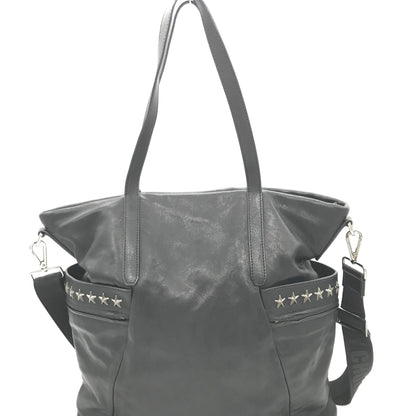 Balfour Black Leather Studs Tote