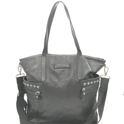 Balfour Black Leather Studs Tote