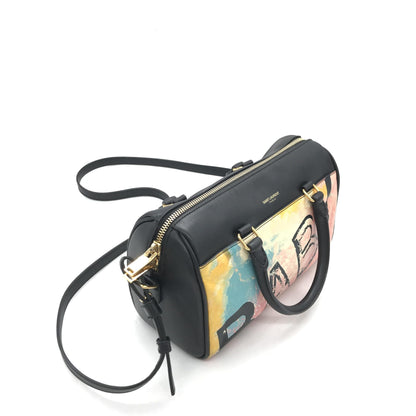 Baby Duffle Colorful Printed Leather Bag