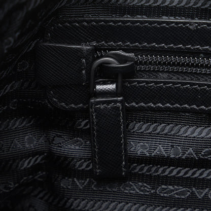 Black Camouflage Tessuto Nylon Tote Bag