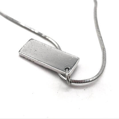 Blue Trotter Pendant Necklace