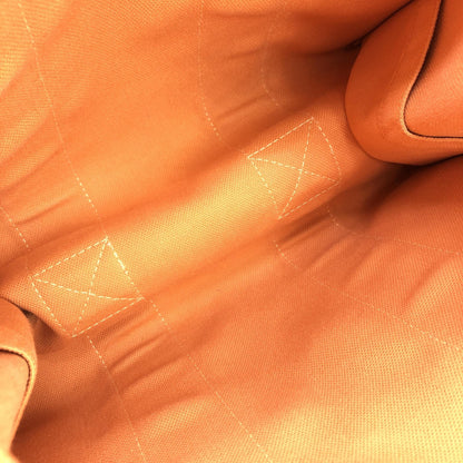 Canvas Tote Bag In Pastel Orange