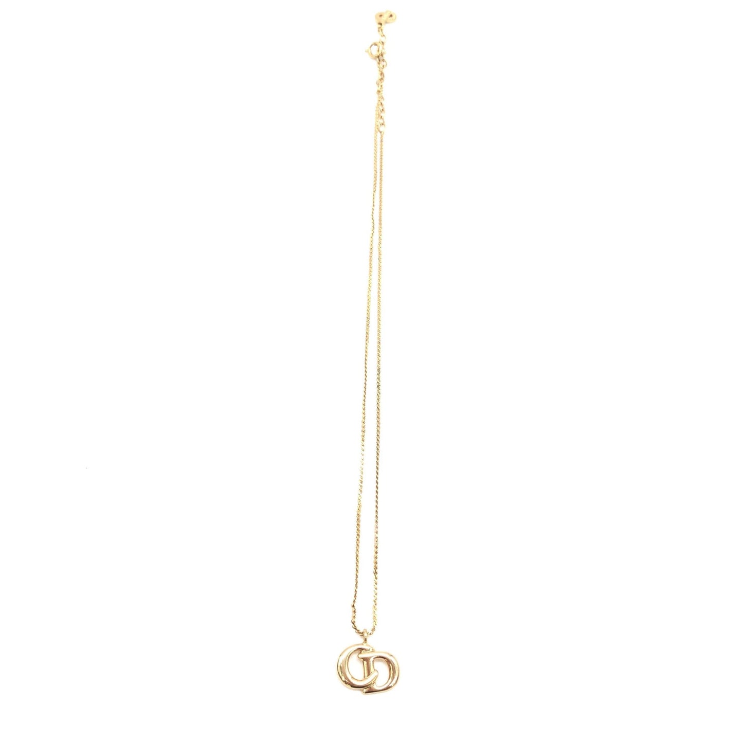 Gold Plated CD Pendant Necklace With Chain