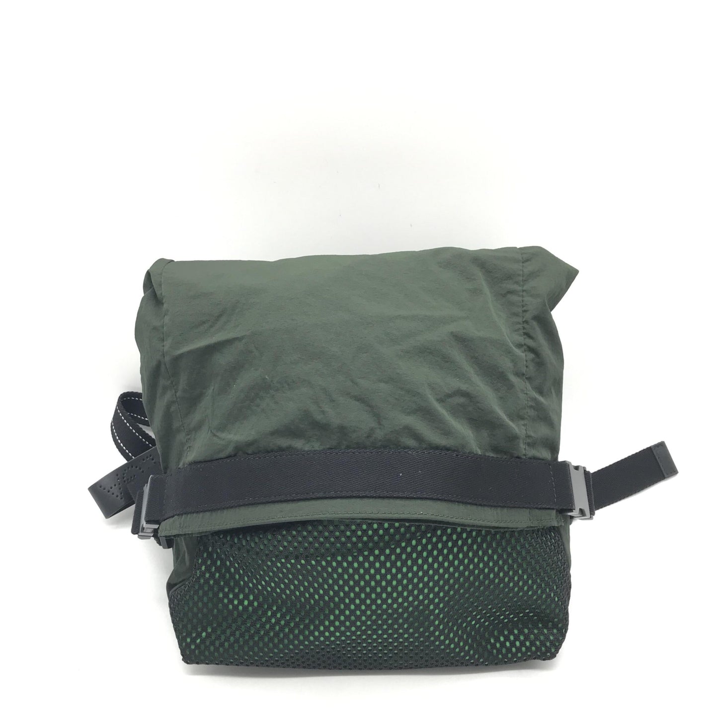 Green Nylon Body Bag Waist Bag