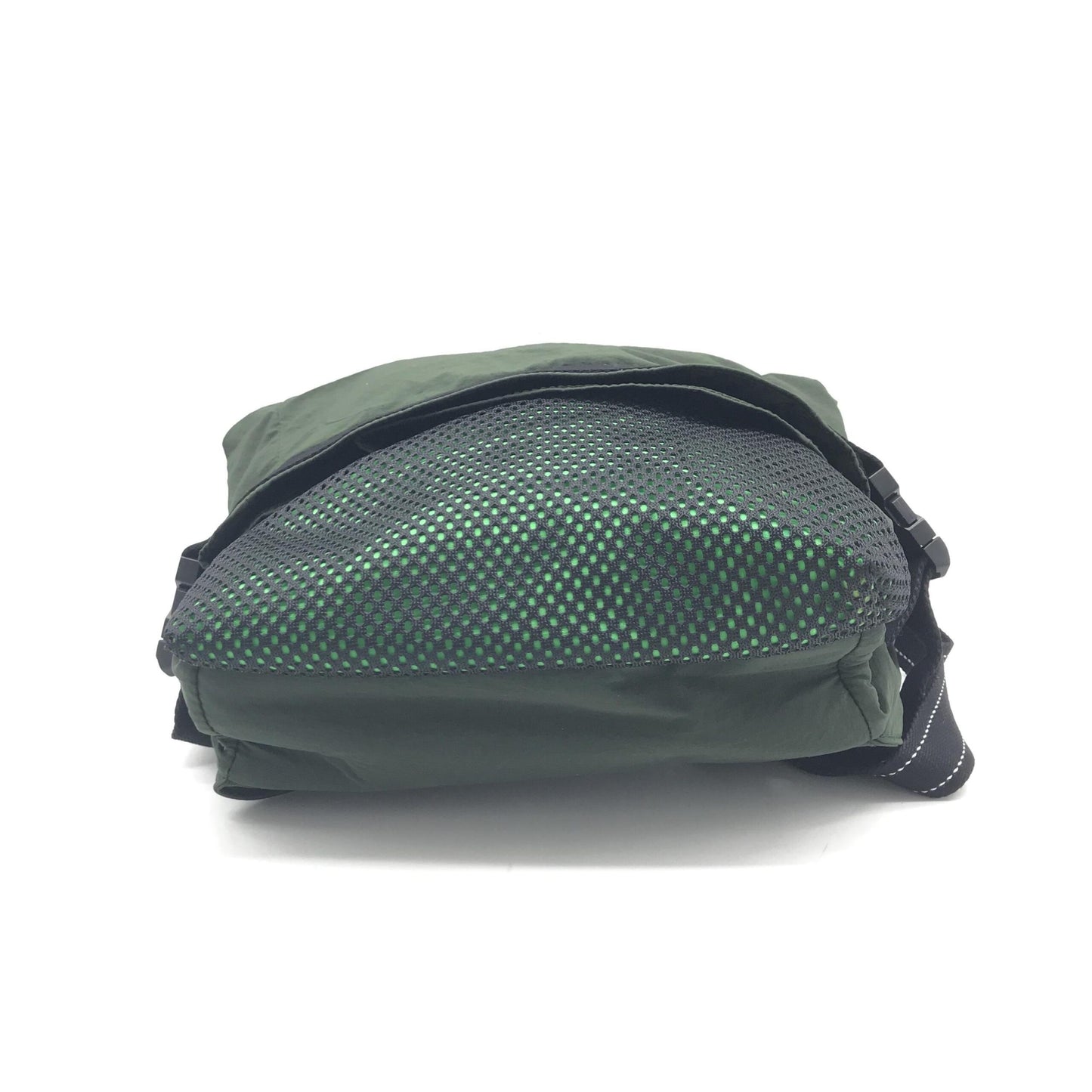 Green Nylon Body Bag Waist Bag