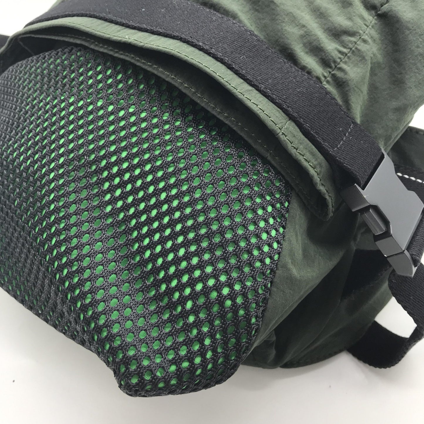 Green Nylon Body Bag Waist Bag
