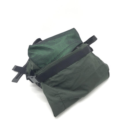 Green Nylon Body Bag Waist Bag