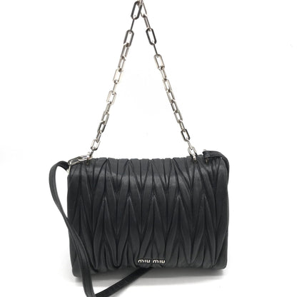 Matelasse Chain Shoulder Bag