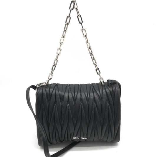 Matelasse Chain Shoulder Bag
