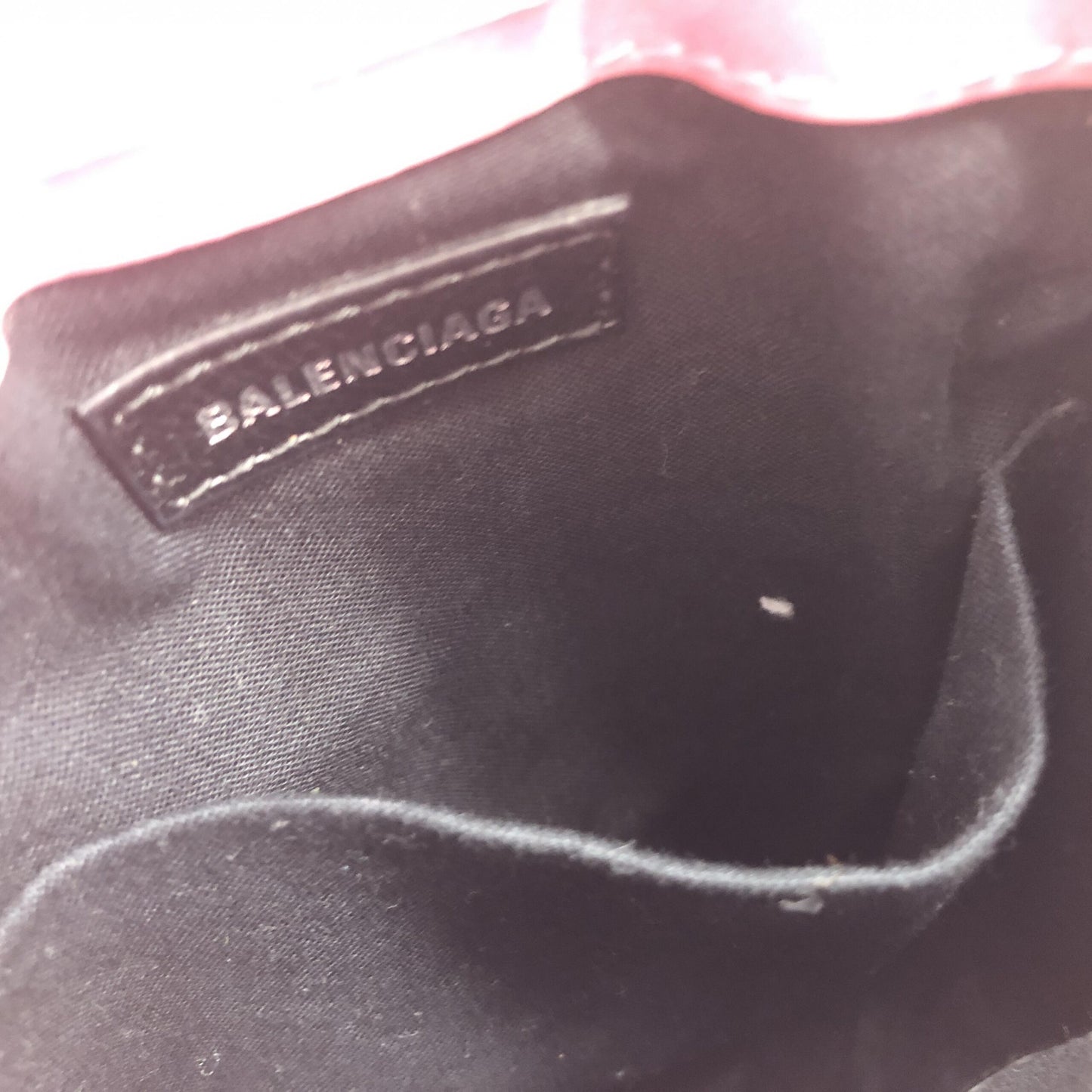 Pink Glitter Shopping Phone Holder Bag