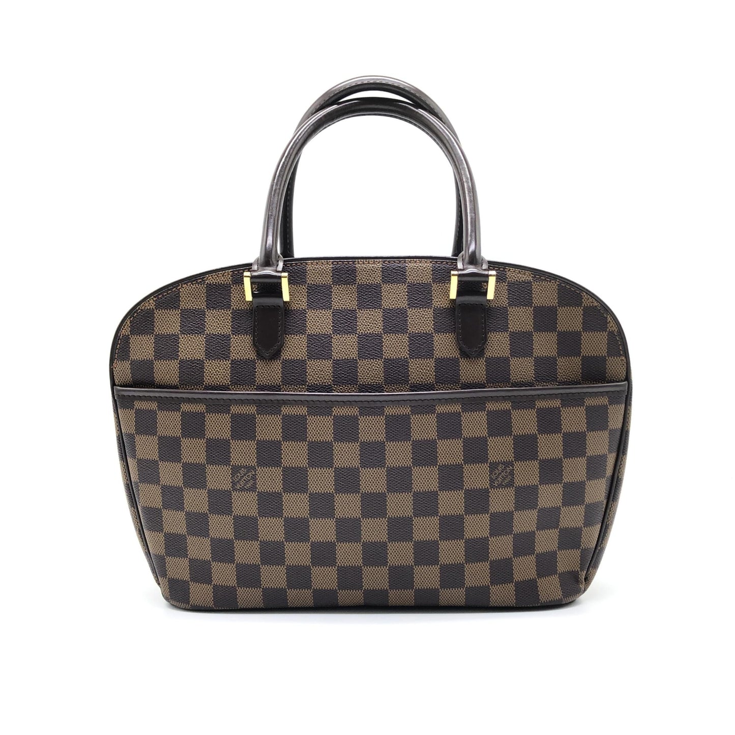 Sarria Horizontal Damier Ebene Top Handle Bag