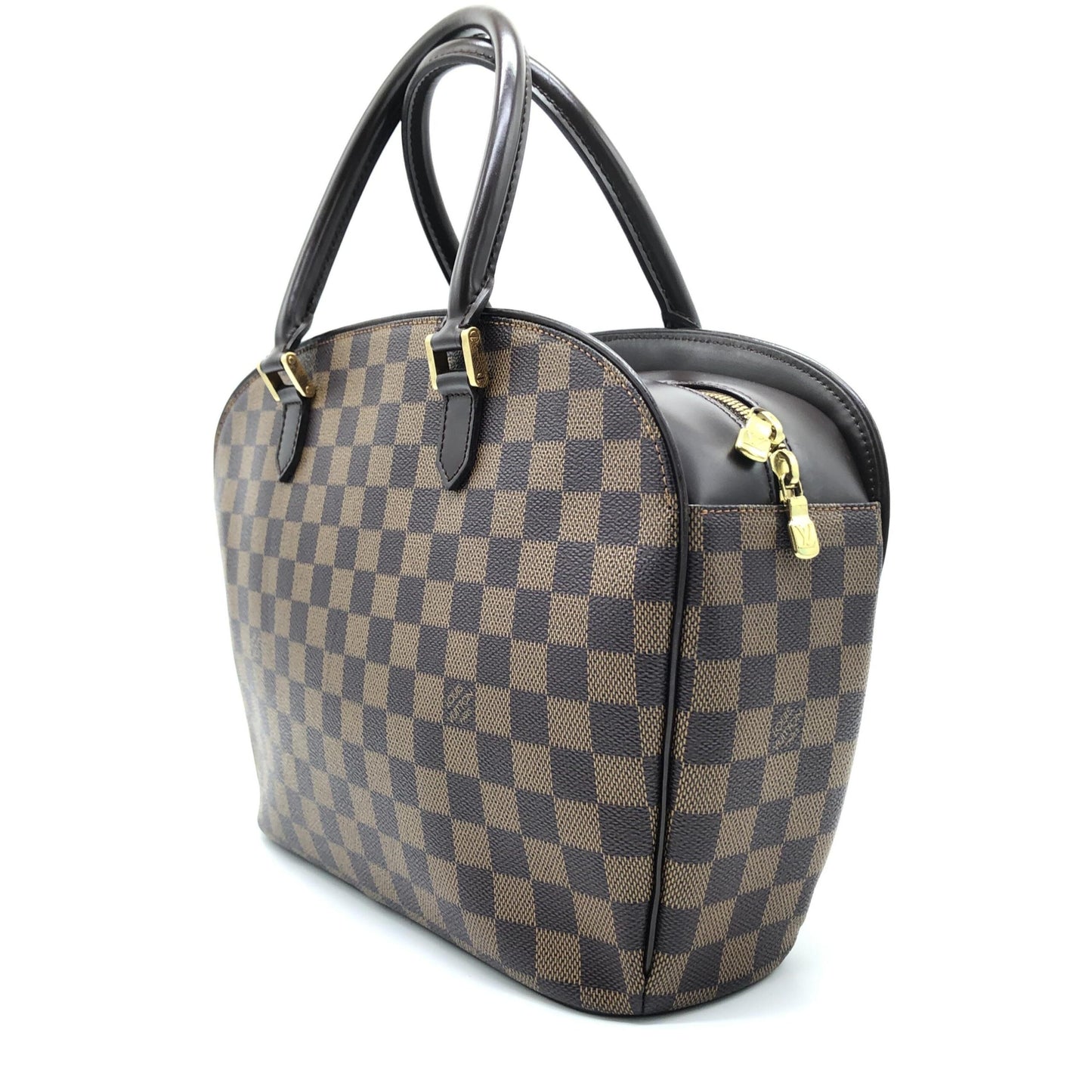Sarria Horizontal Damier Ebene Top Handle Bag