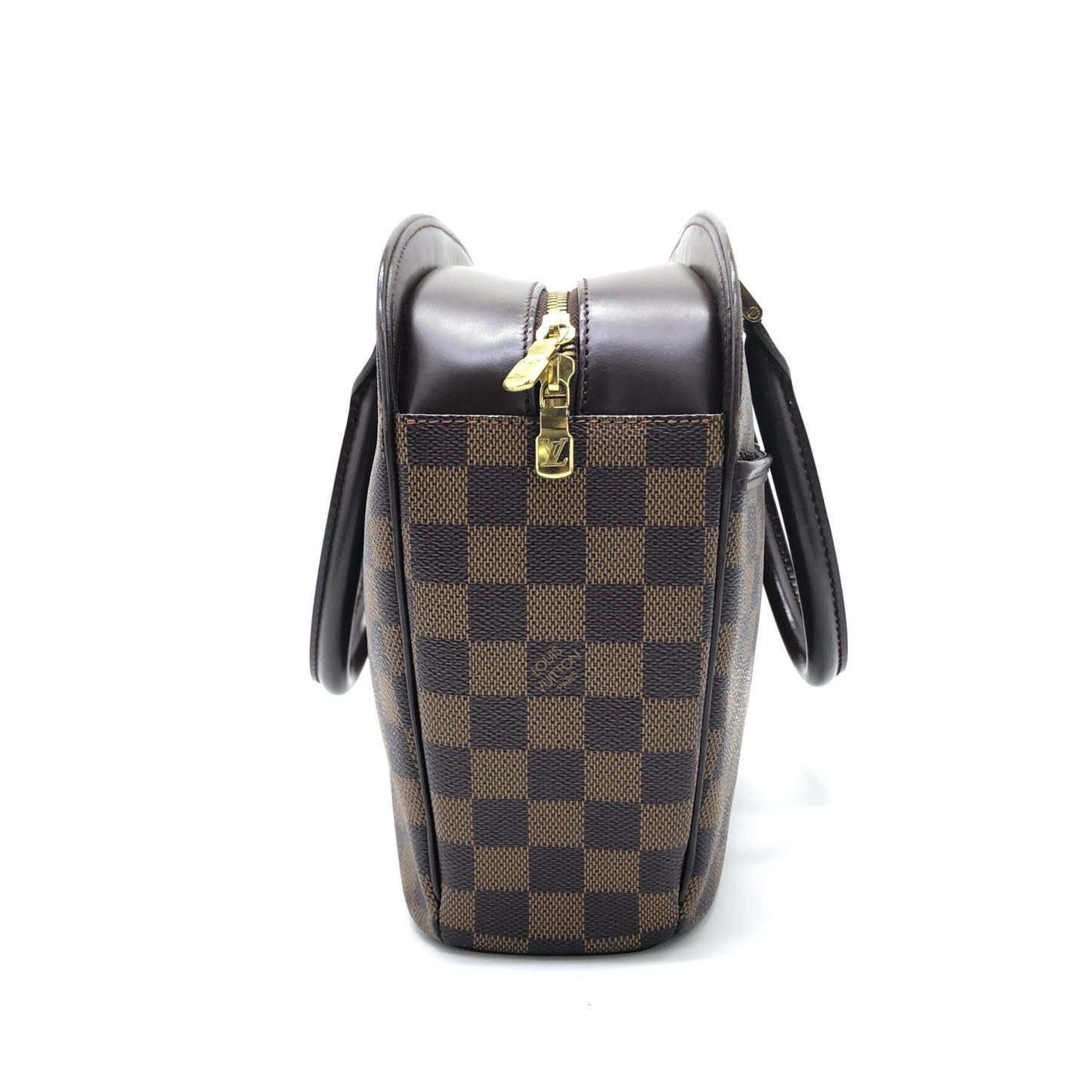 Sarria Horizontal Damier Ebene Top Handle Bag