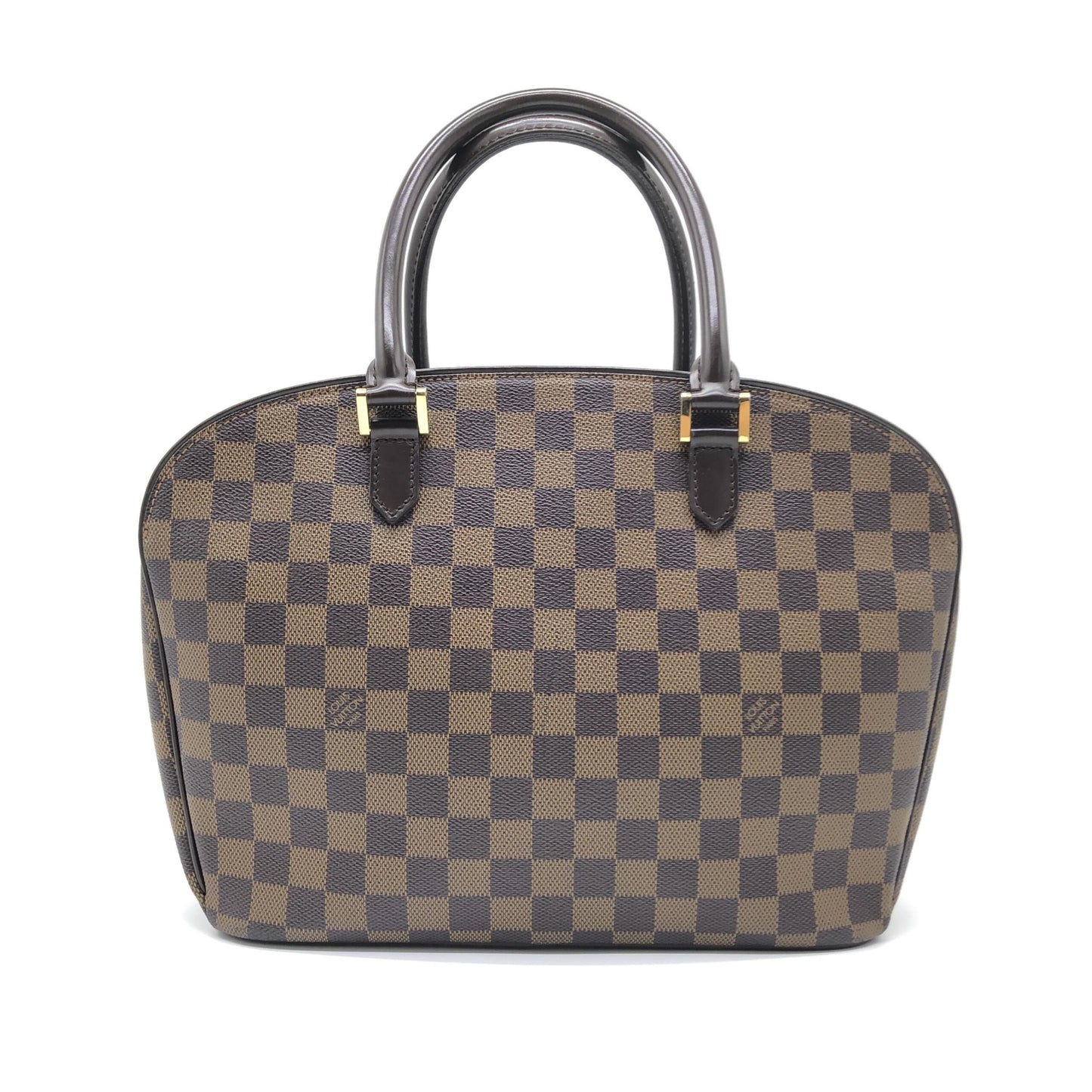 Sarria Horizontal Damier Ebene Top Handle Bag